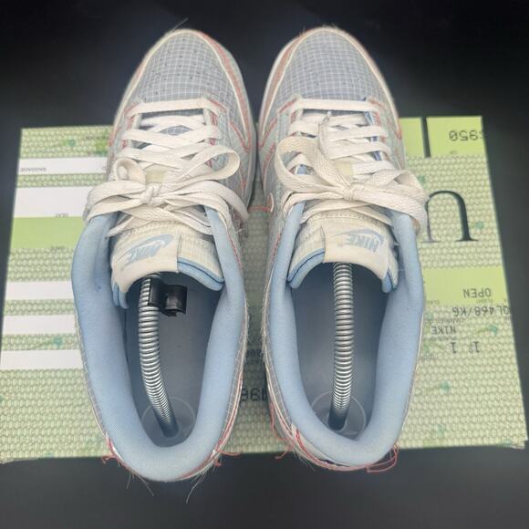 Nike Dunk Low x Union LA Passport Pack - Argon Blue Size 9 W/ Box DJ9649 400 - Picture 6 of 11